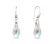 Boucles d'oreilles dormeuses argent et cristal Spark - A0571AB