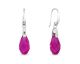 Boucles d'oreilles brisures argent et cristal Spark - A0571FF