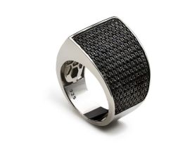 Bague argent et oxydes LINEARGENT - 19600-R