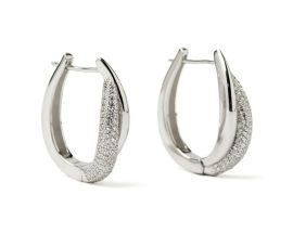 Boucles d'oreilles argent & oxydes LINEARGENT - 19839-A