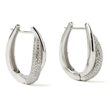 Boucles d'oreilles argent & oxydes LINEARGENT - 19839-A