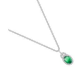 Collier or émeraude & diamants - 3.6010.E1