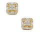 Boucles d'oreilles boutonsor & diamants Stepec - 068657/A