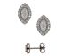Boucles d'oreilles boutons or & diamants Stepec - 070052/A