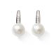 Boucles d'oreilles brisures perles d'eau douce & diamants or Stepec - oBIBSb