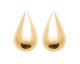 Boucles d'oreilles boutons plaqué or - IJPXJTPP
