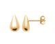 Boucles d'oreilles boutons plaqué or - IJPXJTPP
