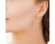Boucles d'oreilles boutons plaqué or - IJPXJTPP