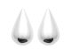 Boucles d'oreilles boutons argent - SJPXJTPP