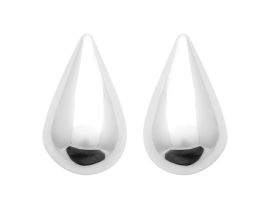 Boucles d'oreilles boutons argent - SJPXJTPP