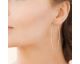 Boucles d'oreilles créoles plaqué or Stepec - IXBOESP