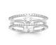 Bague argent et oxydes Stepec - BEPUOBP