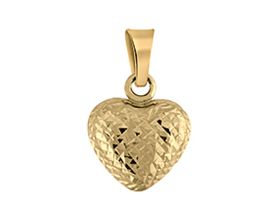Pendentif coeur or Stepec - aPOJIJ