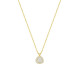 Collier or & diamant(s) synthétique(s) Stepec - 9KLGD135Y