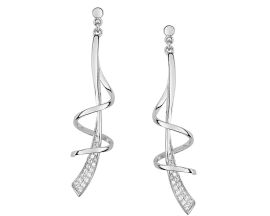Boucles d'oreilles pendants argent - ASWO22Z