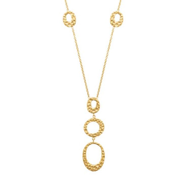 Collier acier doré Stepec - JBIIOEUU