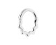Piercing créole argent Stepec - SXSSSPP
