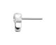 Piercing argent & oxyde Stepec - BJPSOXBP