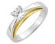 Bague solitaire or diamant 0,70 carat - DC097XB2