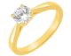 Bague solitaire or diamant 0.70 carat Girard - EA001JJB2