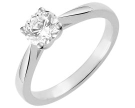 Bague solitaire or diamant 0,70 carat - EA001JGB2