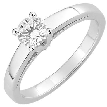 Bague solitaire or diamant 0,50 carat - EA002IGB2