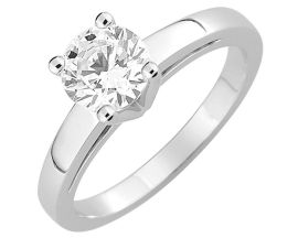 Bague solitaire or diamant 1 carat - EA002NGB2