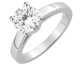 Bague solitaire or diamant 1,5 carats - EA002PGB2