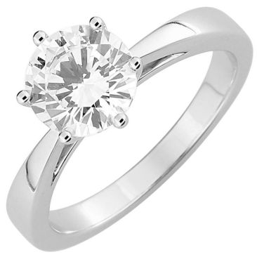 Bague solitaire or diamant 1,5 carats - EA003PGB2