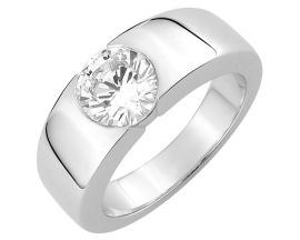 Bague solitaire or diamant 1,5 carats - EA006PGB2