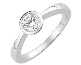 Bague solitaire or diamant 0.50 carat - EA005IGB2