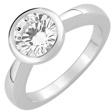 Bague solitaire or diamant 1,5 carats - EA005PGB2