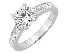 Bague solitaire or diamant(s) 1,80 carats - EA008QGB2