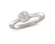 Bague or princesse diamant(s) 0,25 carat