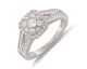 Bague or pavage diamant(s) 0,75 carat