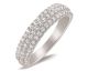Bague or demi alliance diamant(s) 0,73 carat