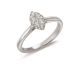 Bague marquise or & diamant(s) 0,25 carat