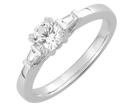 Bague solitaire or diamant(s) 0.57 carat - EA005IGB2