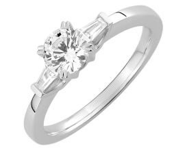Bague solitaire or diamant(s) 0.78 carat - EA010LGB2
