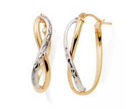 Boucles d'oreilles créoles or Stepec - nBPXUP