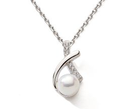 Collier argent perle oxydes Stepec - cIXUP
