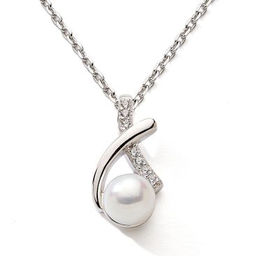 Collier argent perle oxydes Stepec - cIXUP