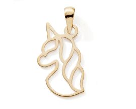 Pendentif licorne or Stepec - nBBJUP