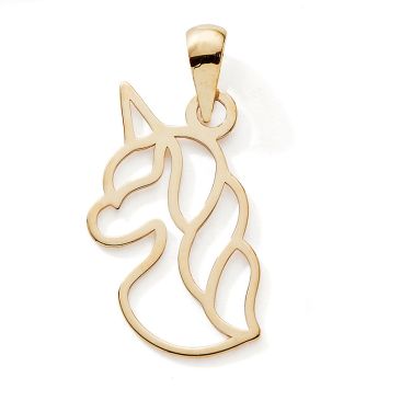 Pendentif licorne or Stepec - nBBJUP