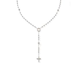 Collier chapelet argent Stepec - cITUB