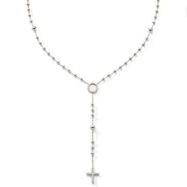 Collier chapelet argent Stepec - cITUB