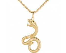 Collier acier doré Phebus - 75-0318 Collier acier doré Phebus - 75-0318