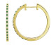 Boucles d'oreilles créoles plaqué or oxydes Phebus - 76400416