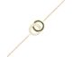 Bracelet plaqué or & oxydes Phebus - 76300289