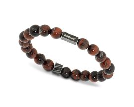 Bracelet perles & acier Rochet - HB2807